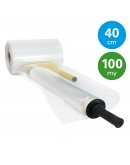 Tube film 100µ, 40cm x 336m roll Tubulair film