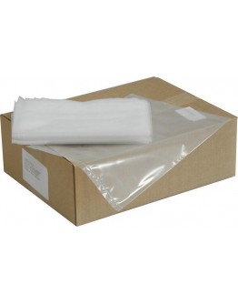 Flat poly bags LDPE, 15x25cm, 50my 