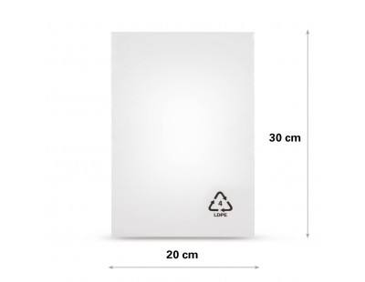 Flachbeutel LDPE, 20x30cmcm, 50my - 2000x PE Folien