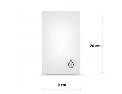 Flachbeutel LDPE, 10x20cm, 25my PE Folien