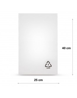 Flachbeutel LDPE, 25x40cm, 25my