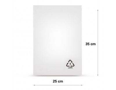 Flachbeutel LDPE, 25x35cm, 50my - 2000x PE Folien