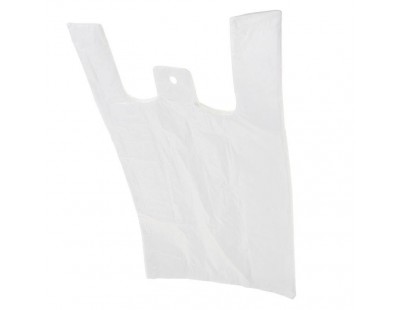 Shopper bags HDPE 25x12x45cm, 2000pcs PE Film 