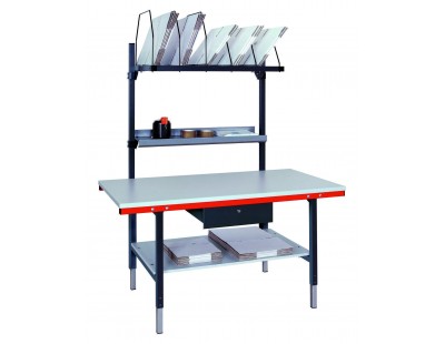 Packtisch 160 x 80 cm Complet  (Hüdig + Rocholz) Packtische