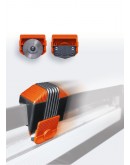 Doppel-Schneidständer 200cm SYSTEM 2000 Hüdig+Rocholz Rolhouders golfkarton