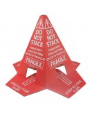 Pallet cone "Do not stack"  Cardboard edge protection