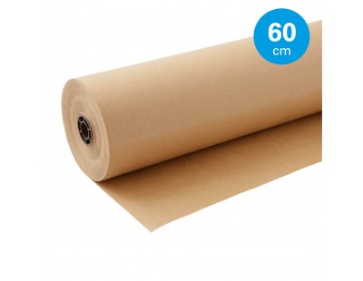Natronkraft Packpapier 50cm, Rolle 15kg Kartons, Welppape & Papier