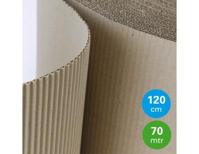 Wellpappe Rolle 120cm/70m Kartons, Welppape & Papier