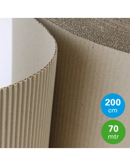 Currugated paper roll 200cm/70m
