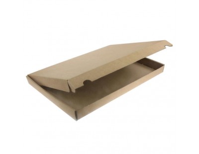 Brievenbusdoosje  A4, 299x213x27mm bruin Verzendverpakkingen