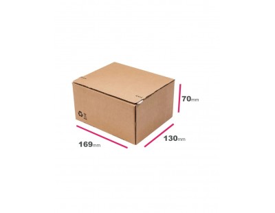 Ecomm-1 verzenddoos autolock - 169x130x70mm Verzendverpakkingen
