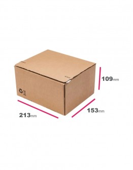 Ecomm-2 verzenddoos autolock - 213x153x109mm 