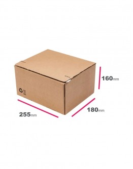 Ecomm-6 verzenddoos autolock - 255x180x160mm