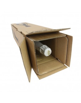 Flesdoos / wijndoos voor postverzending - 1 fles - 105x105x420mm met opdruk