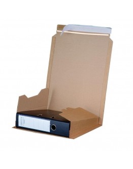 Ordner verzenddoos met sluitstrip, 320x290x 35-80mm