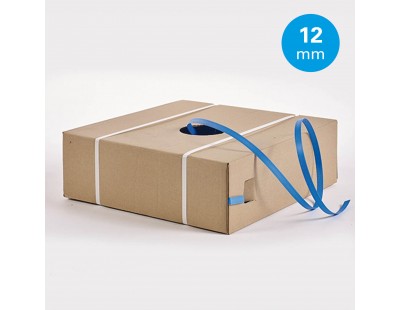 PP Band blau 12/55 Spenderbox Umreifungenband