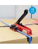PP Band Blau 12mm/0.55mm/3000m Umreifungenband