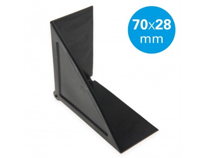 Eckenschutz Kunststoff oben 70/28mm, 1000Stk. Schutzmaterialien