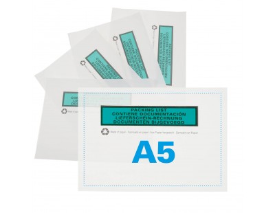Packing list envelop BIO C5 228x165mm, 1000x Packing list envelopes
