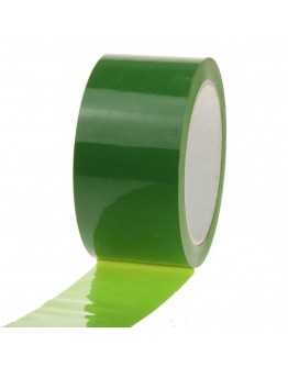 PP acryl tape 50mm/66m Groen Low-noise