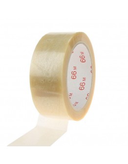Klebeband PVC-Naturkautschuk 48mm/66m transparent