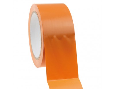 Bauklebeband PVC orange  50mm/33m Klebeband
