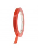 PVC tape rot 9mm Für Beutelschließern Klebeband