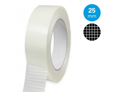 Filament Klebeband 25mm/50m querverstärkt Klebeband
