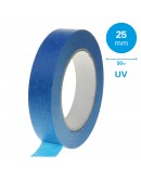Abdeckband Washi Blau UV 25mm/50m Klebeband