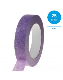 Kreppband Washi Lila low tack 25mm/50m