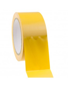Construction Tape PVC Yellow 50mm/33m