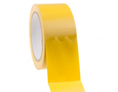 Construction Tape PVC Yellow 50mm/33m Tape