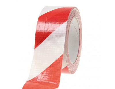 Markierungsklebeband DUCT rot/weiss 50mm/33m Klebeband