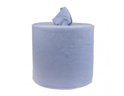 Handtuchrolle FIX-HYGIENE Midi blau schwer, 300m - 6 Rollen Hygienepapier